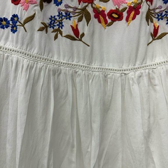 Free People Positano Off-the-Shoulder Embroidered Dress – Size XS - Picture 5 of 8